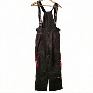 Spyder Snowboard Ski Overall  Pants Black Size Small.